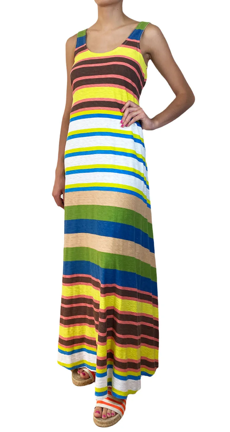 ANTHROPOLOGIE Vestido Maxi Rayado