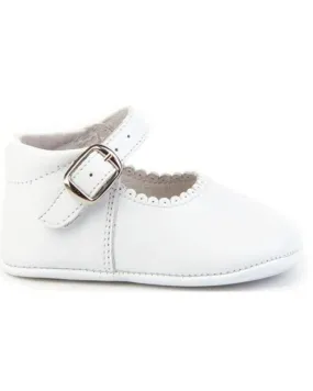 Bebé de Niña ANGELITOS ZAPATO PATUCO PIEL 240 BLANCO