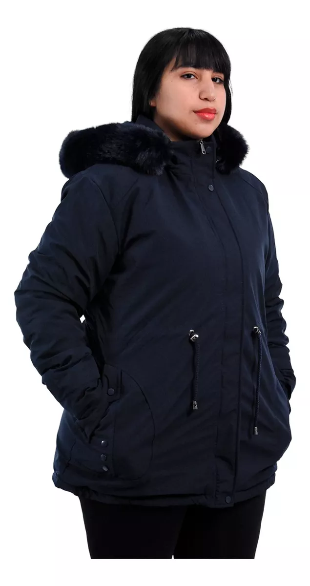 Campera Parka Mujer Especial Invierno Impermeable Zheng 428