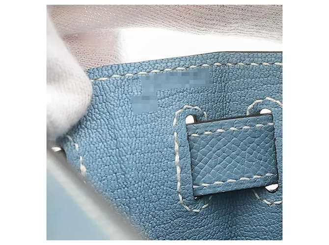Hermès Kelly 28 Azul 