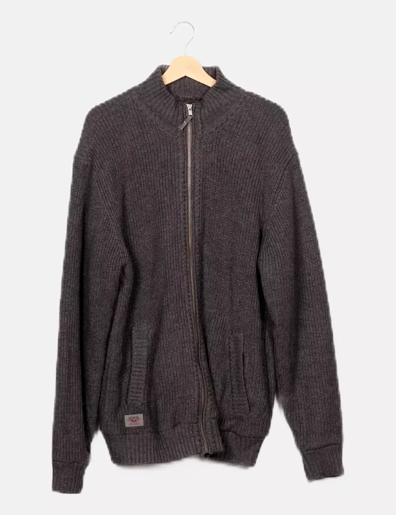 Hero Chaqueta de punto gris