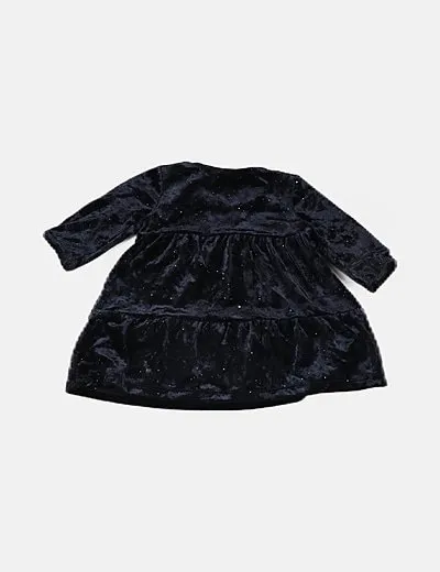 Name it Vestido terciopelo detalle brillos
