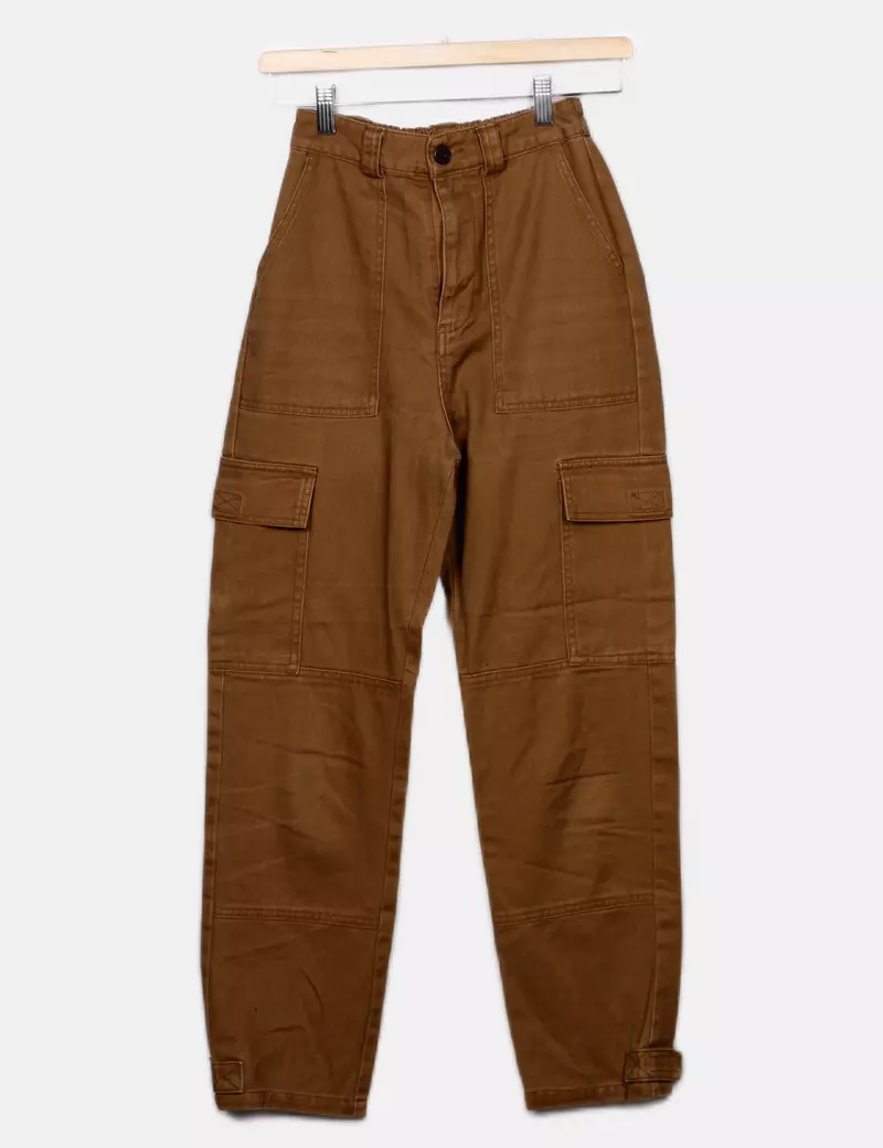 Pull&Bear Pantalones cargo Fluido