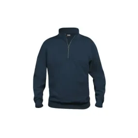 Sudadera Unisex con Cremallera Corta de Clique