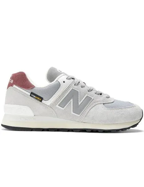 Zapatillas new balance u574kbr gris de hombre.